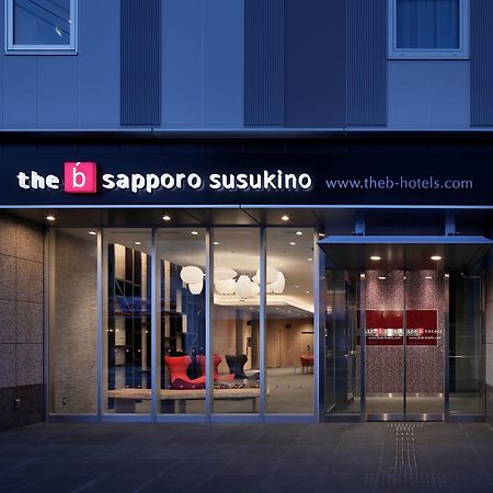 The B Sapporo Susukino Hotell Exteriör bild